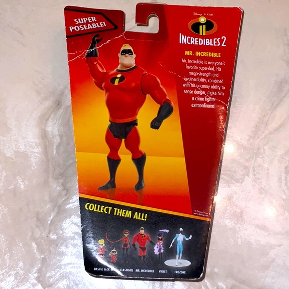 Disney Mr. Incredible Action Figure New - Picture 3 of 3